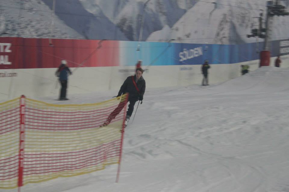 Archie Cosby at the Snow Centre, Hemel Hempstead