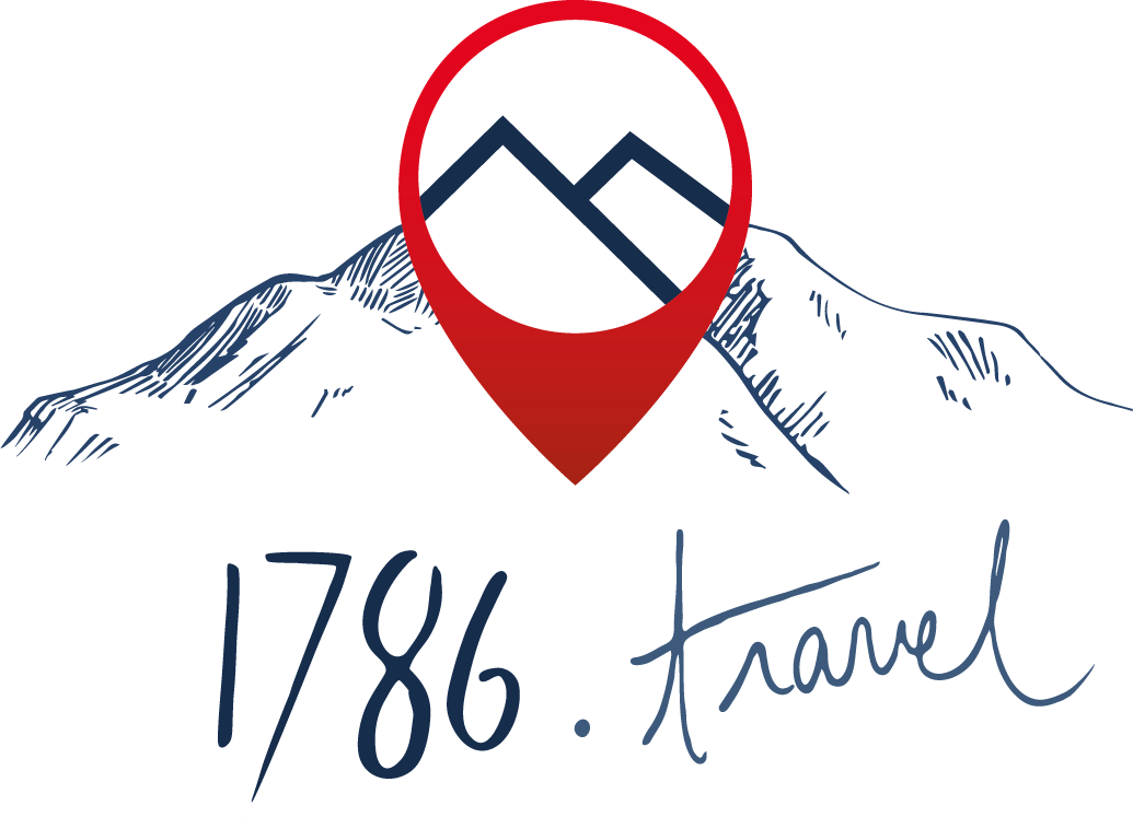 1786 Travel logo